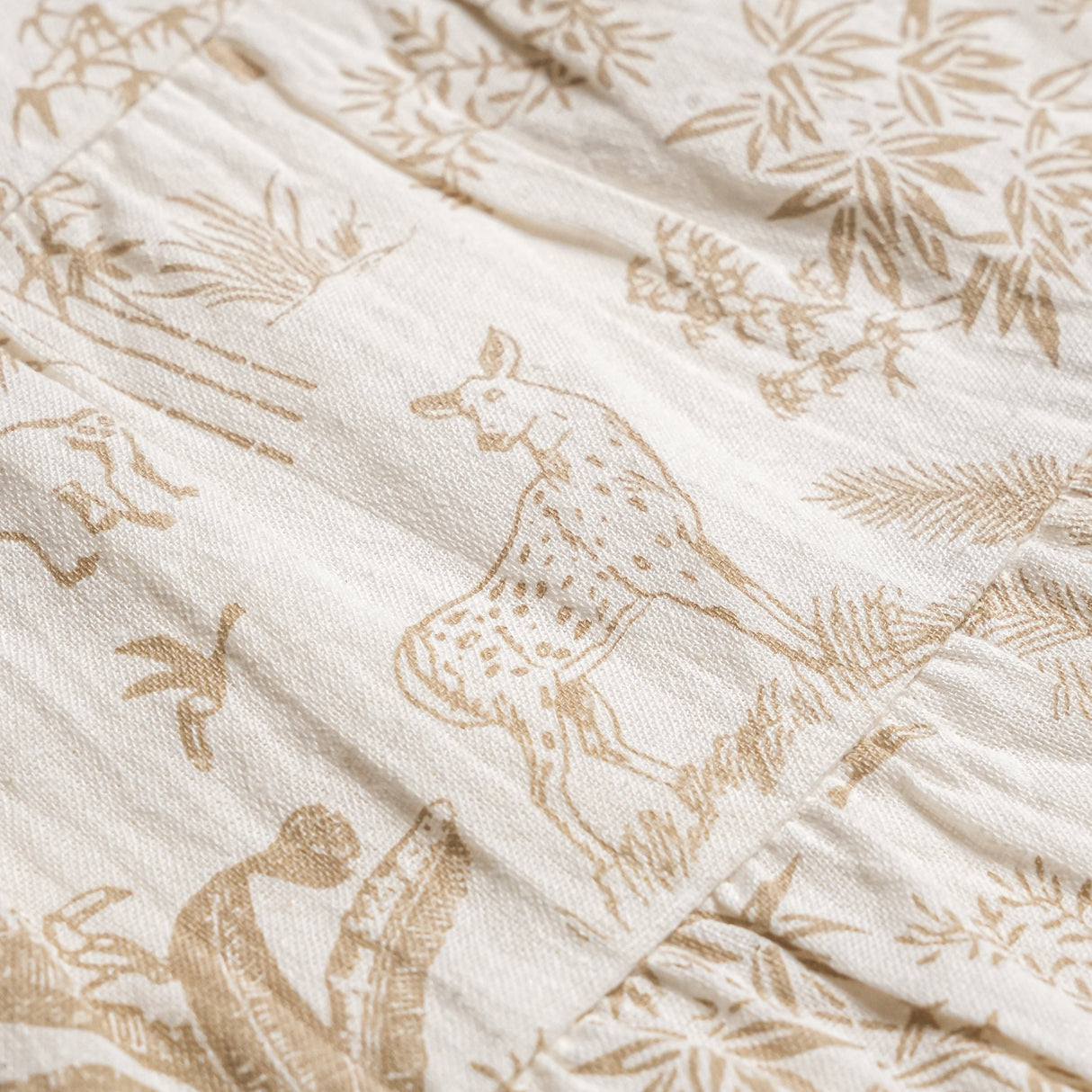 Organic Tiered Dress - Wild Tropics - HoneyBug