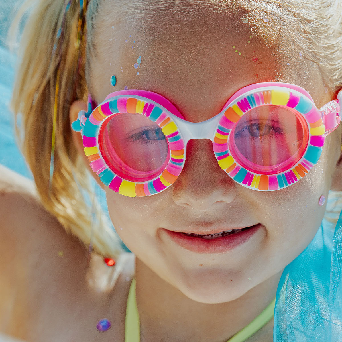 Bestie Charm Bracelet Girl Kids' Swim Goggles - HoneyBug