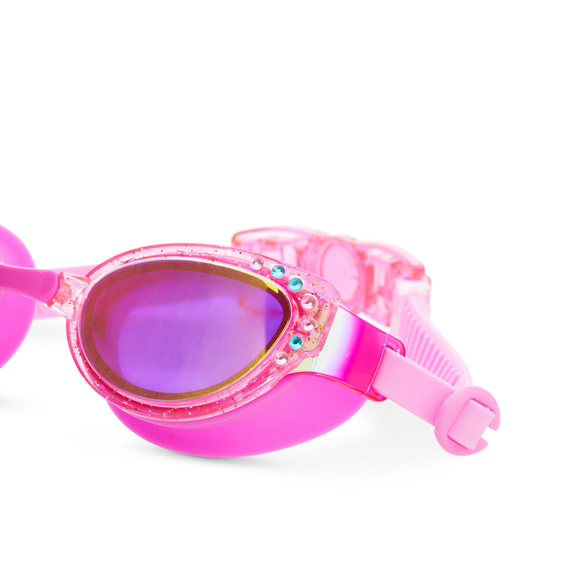 Miss Lux in Ruby Girl Kids' Swim Goggles - HoneyBug