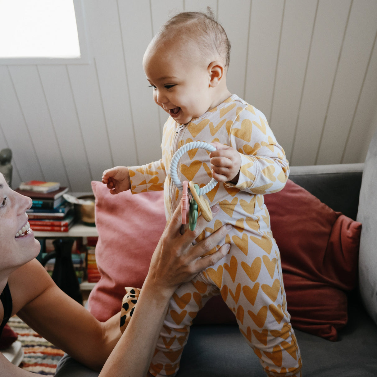 Western Teething Ring - HoneyBug