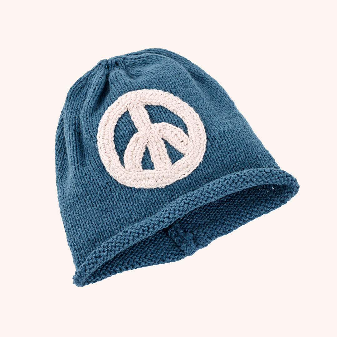 Organic Peace Hat - HoneyBug