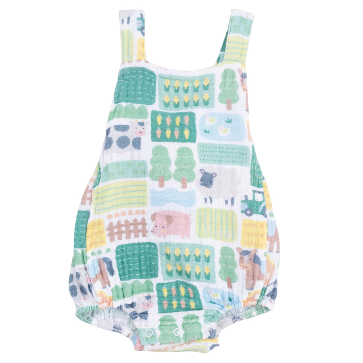 Patchwork Farm - Retro Sunsuit