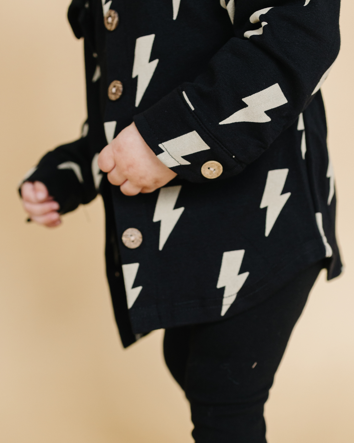 Shacket | Black Bolts - HoneyBug