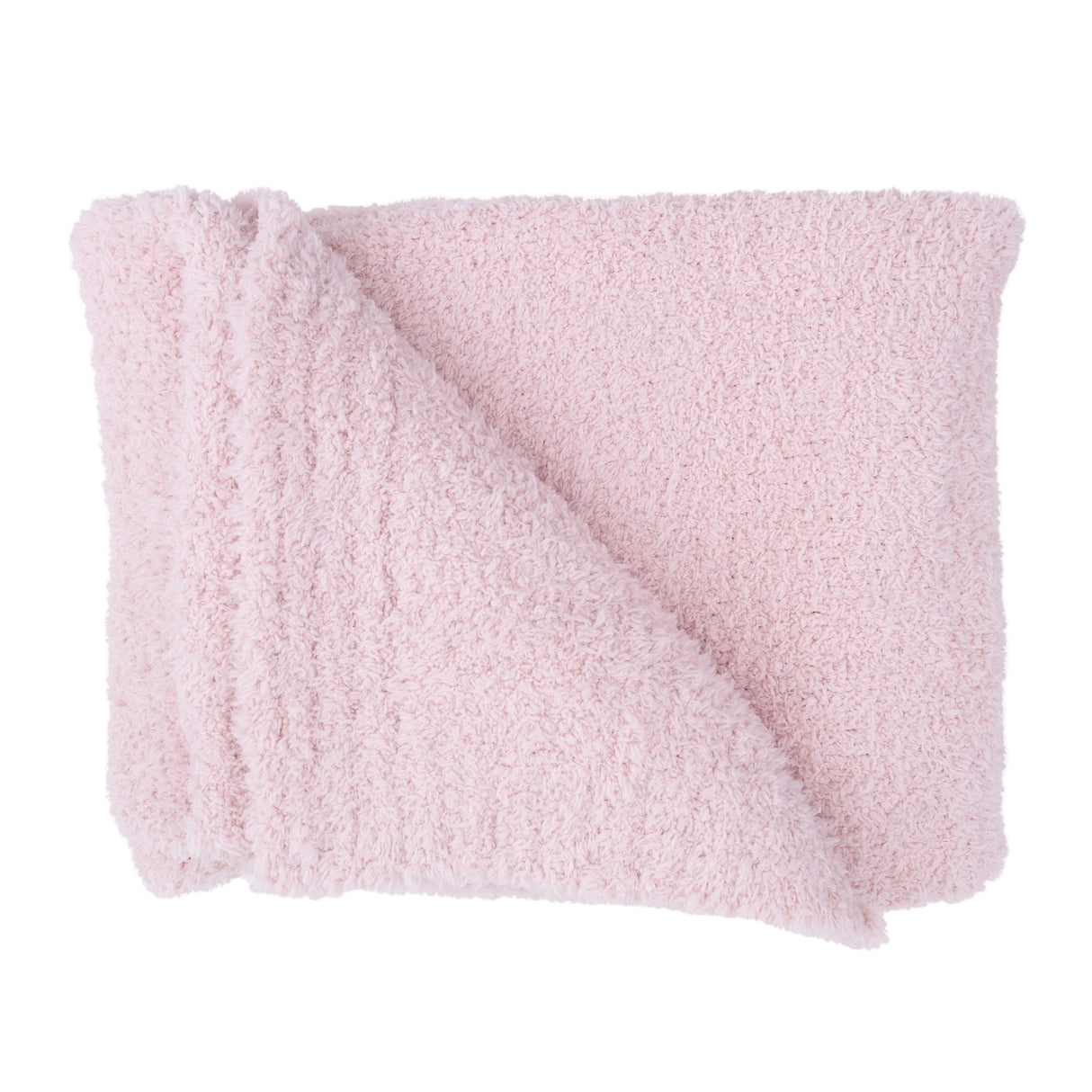 Chenille - Blush Stroller Blanket