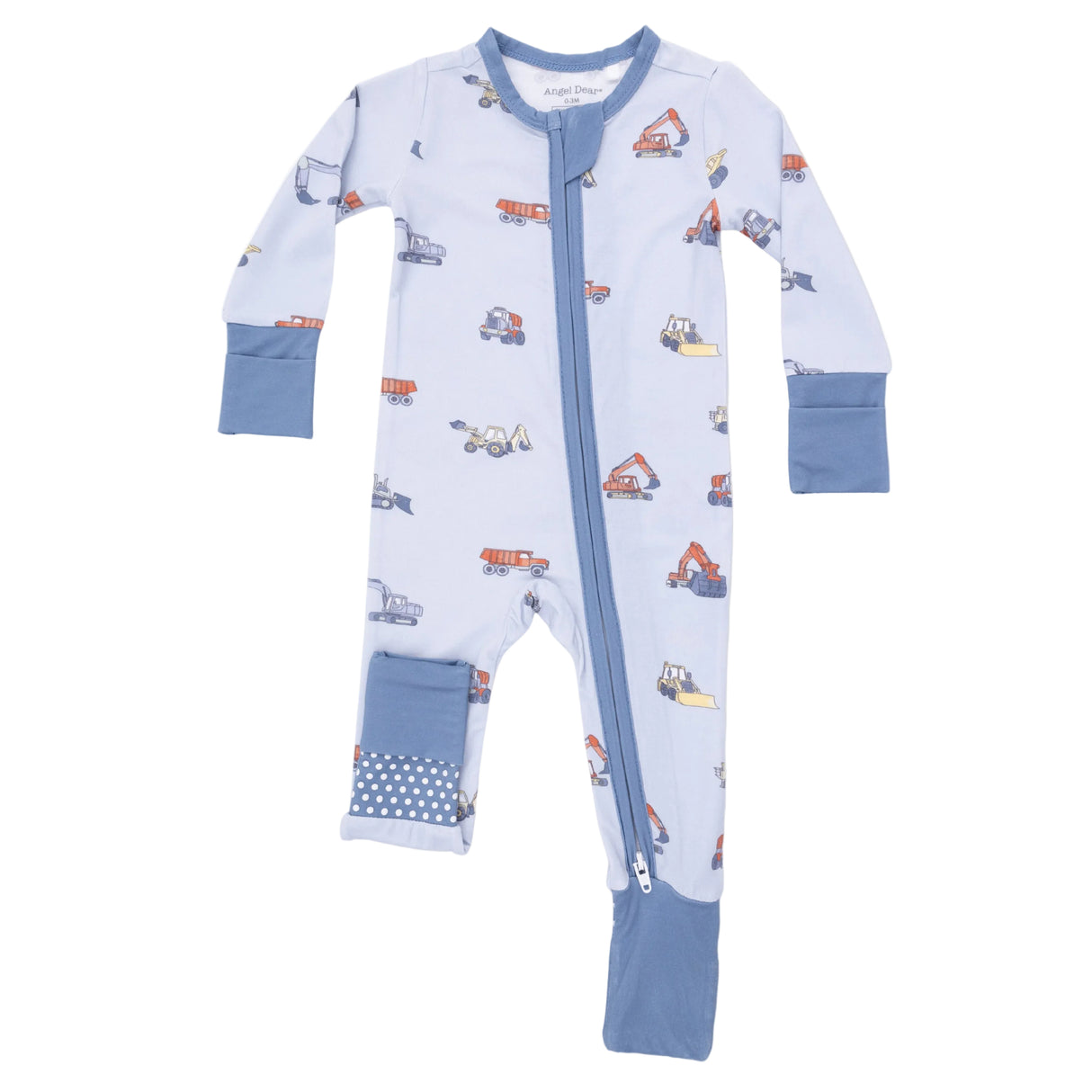 Construction Vehicles - Convertible Romper