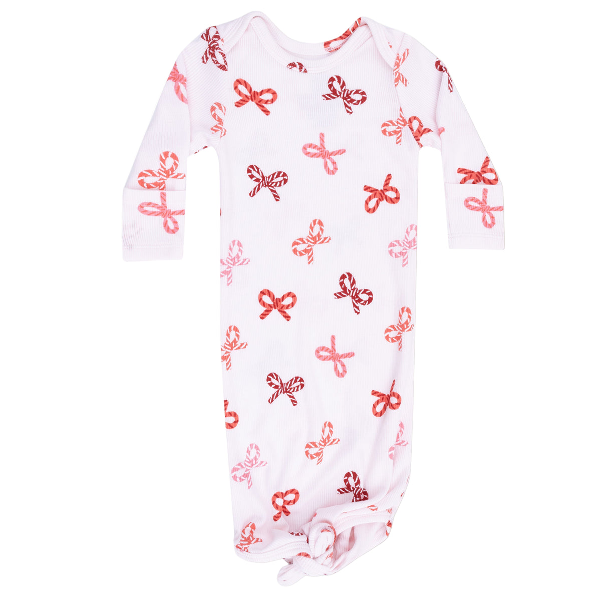 Candy Cane Bows - Knotted Gown - HoneyBug