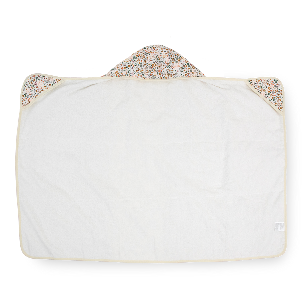 Toddler Hooded Towel - Pressed Petals - HoneyBug