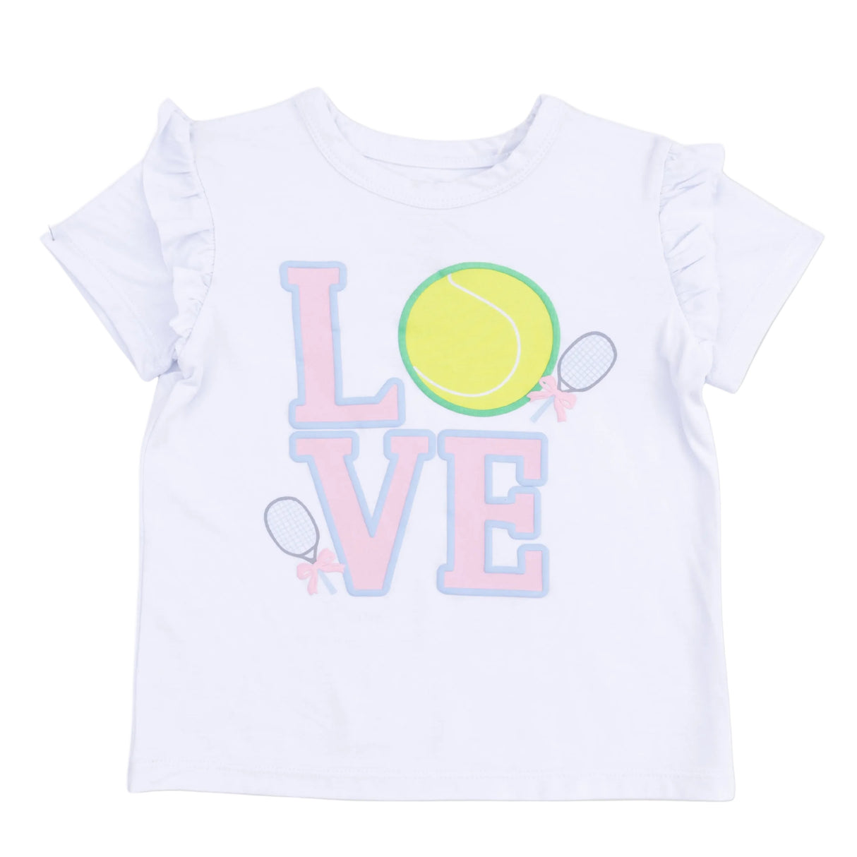Pretty Tennis - Ruffle Tee