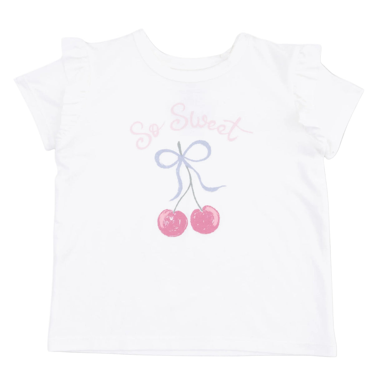 Sweet Bow Cherries - Ruffle Tee