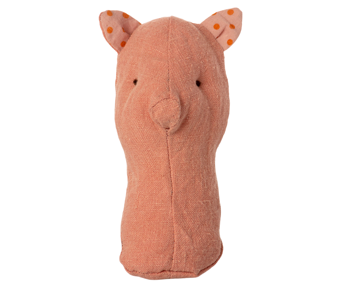 Lullaby Friends Rattle - Piggy - HoneyBug