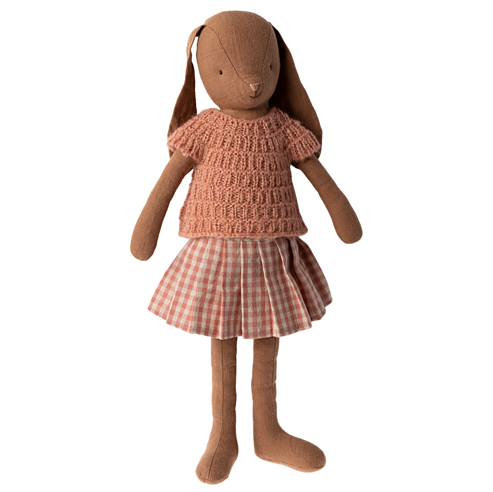 Bunny - Size 3 - Knitted Shirt & Skirt - HoneyBug