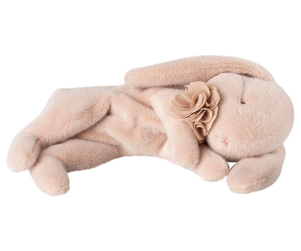 Sleeping Bunny Plush - Small - Powder - HoneyBug