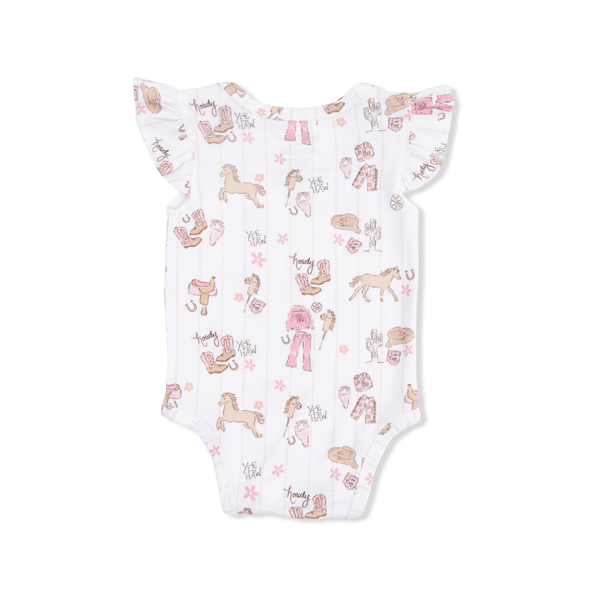 Cowgirl Nursery - Ruffle Sleeve Bodysuit