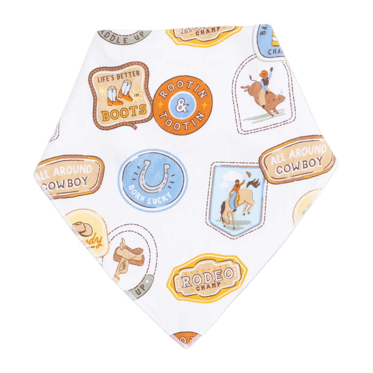 Rodeo Patches Uni - Bandana Bib
