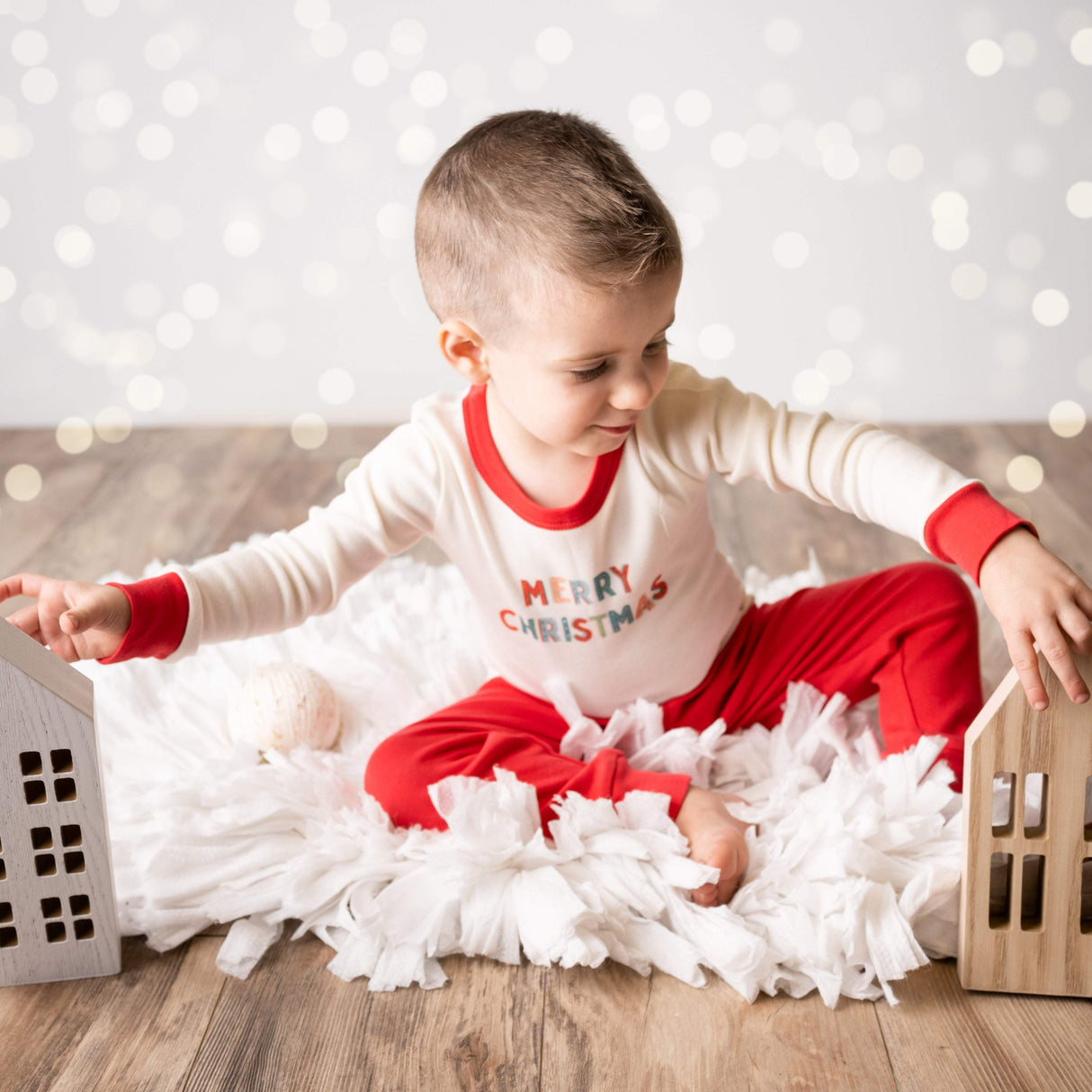 pajamas | merry christmas - HoneyBug