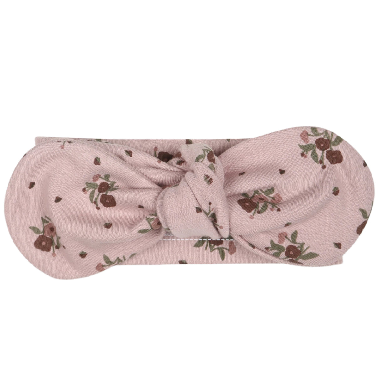 Organic Headwrap - Rose Ditsy - HoneyBug