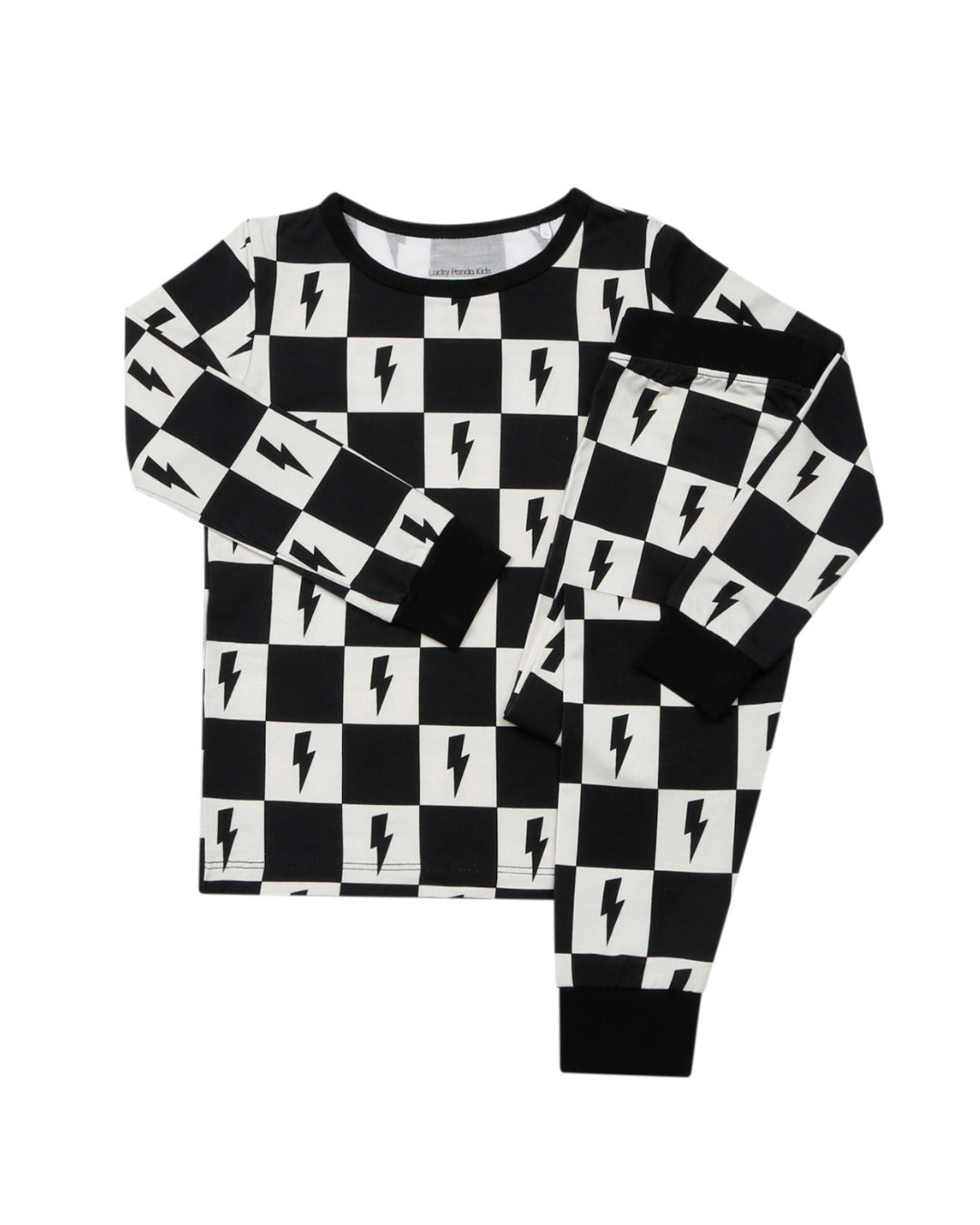 Bamboo Two Piece Set | Checks & Bolts - HoneyBug