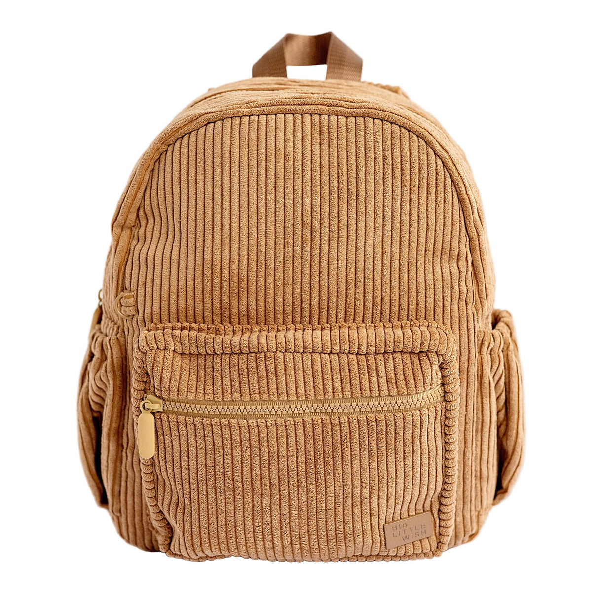 Corduroy Backpack- Camel
