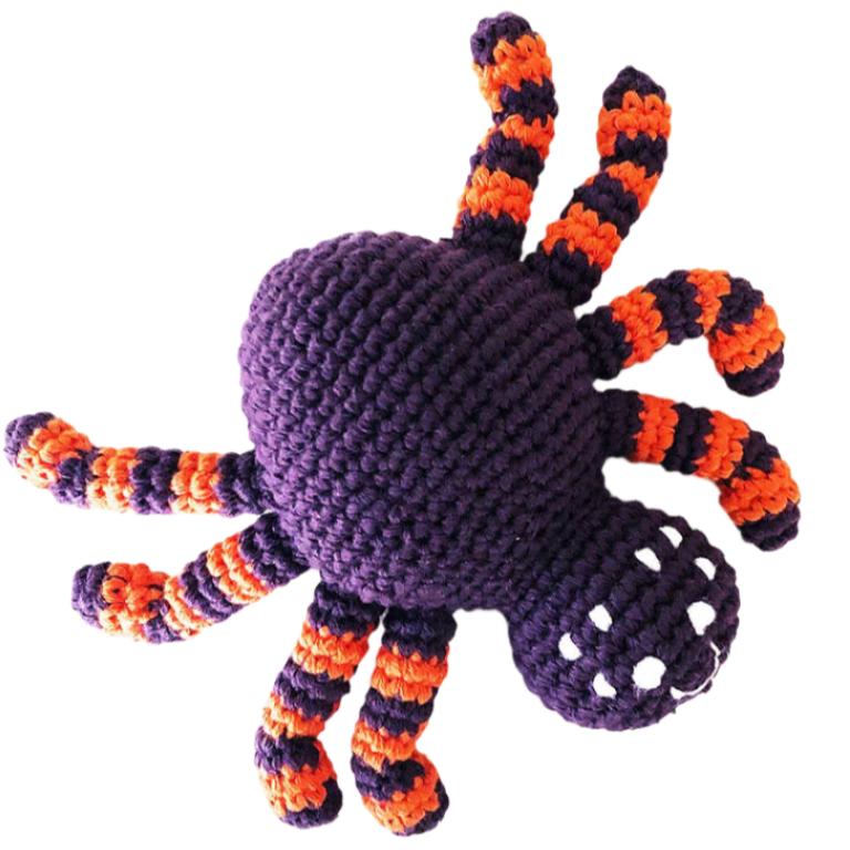 Halloween Toy Spider Rattle - HoneyBug