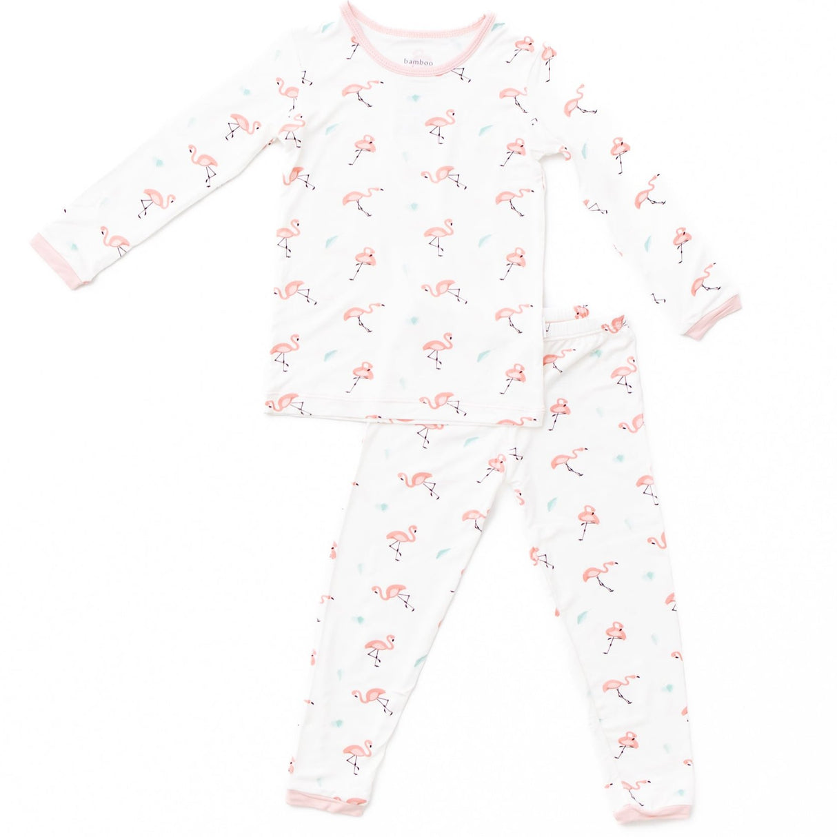 Flamingo Pajama Set - HoneyBug