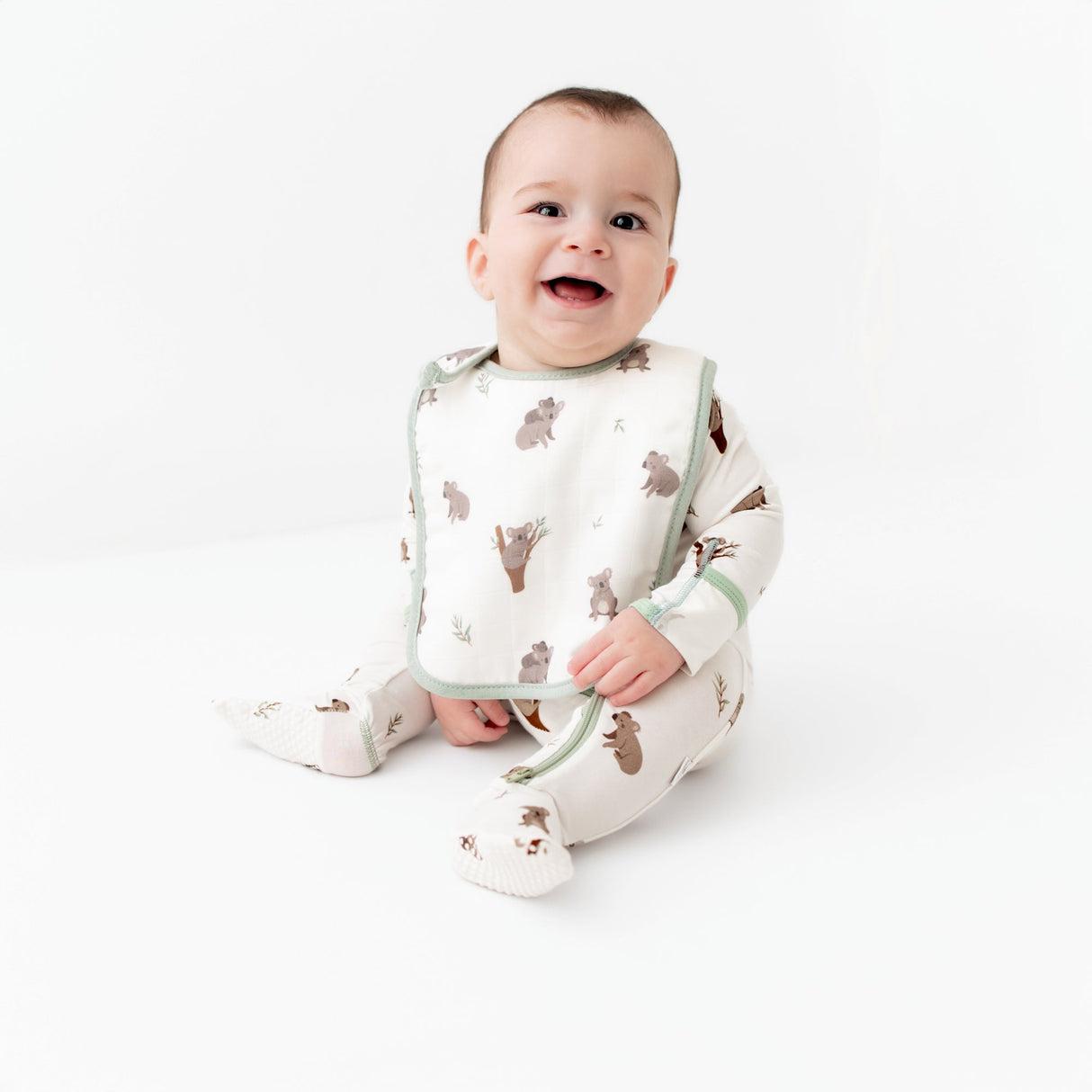 Koala Bib Set - HoneyBug
