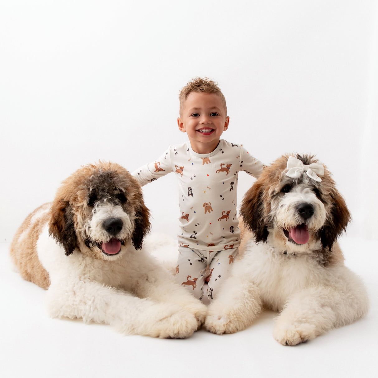 Dogs Pajama Set - HoneyBug