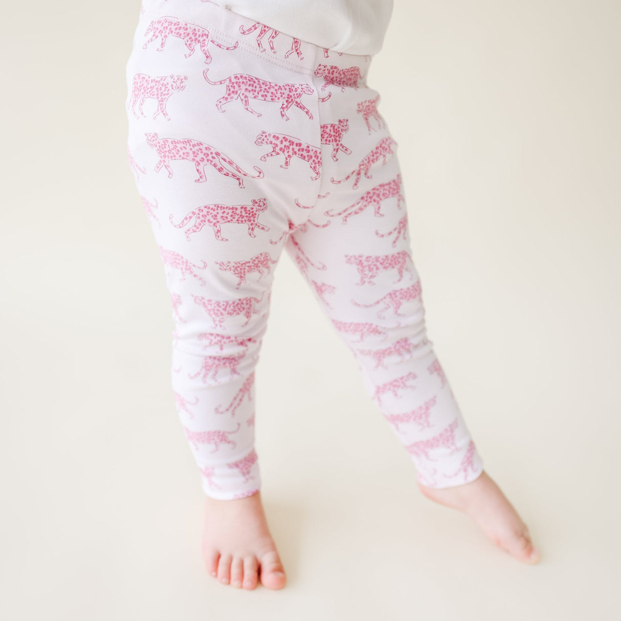 Pink Cheetah Legging - HoneyBug