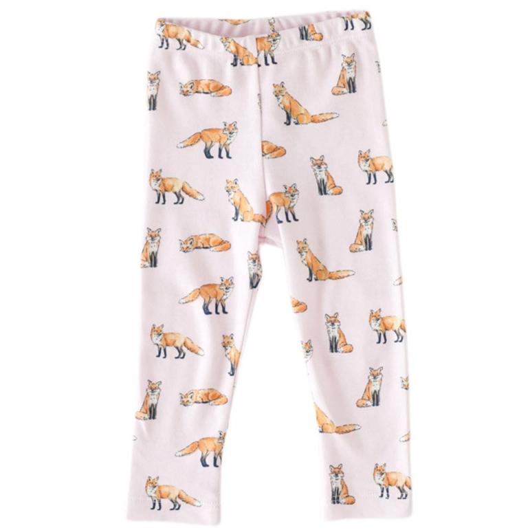 Pink Fox Legging - HoneyBug