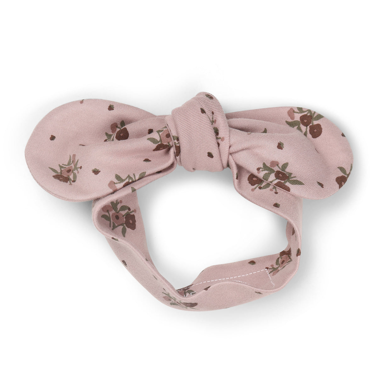 Organic Headwrap - Rose Ditsy - HoneyBug