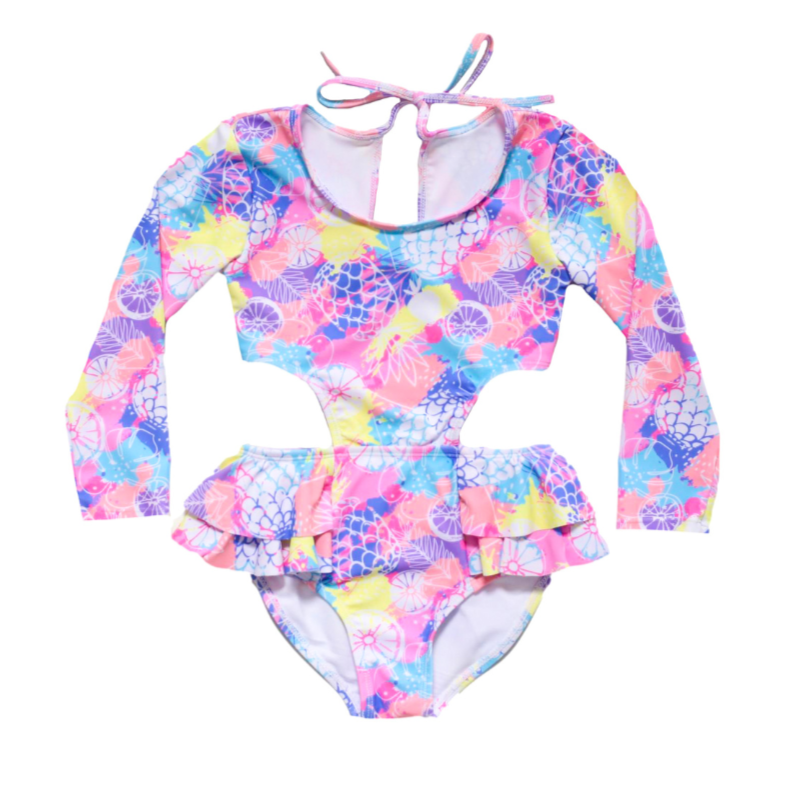 Pink Pearl One Piece Swimsuit - HoneyBug