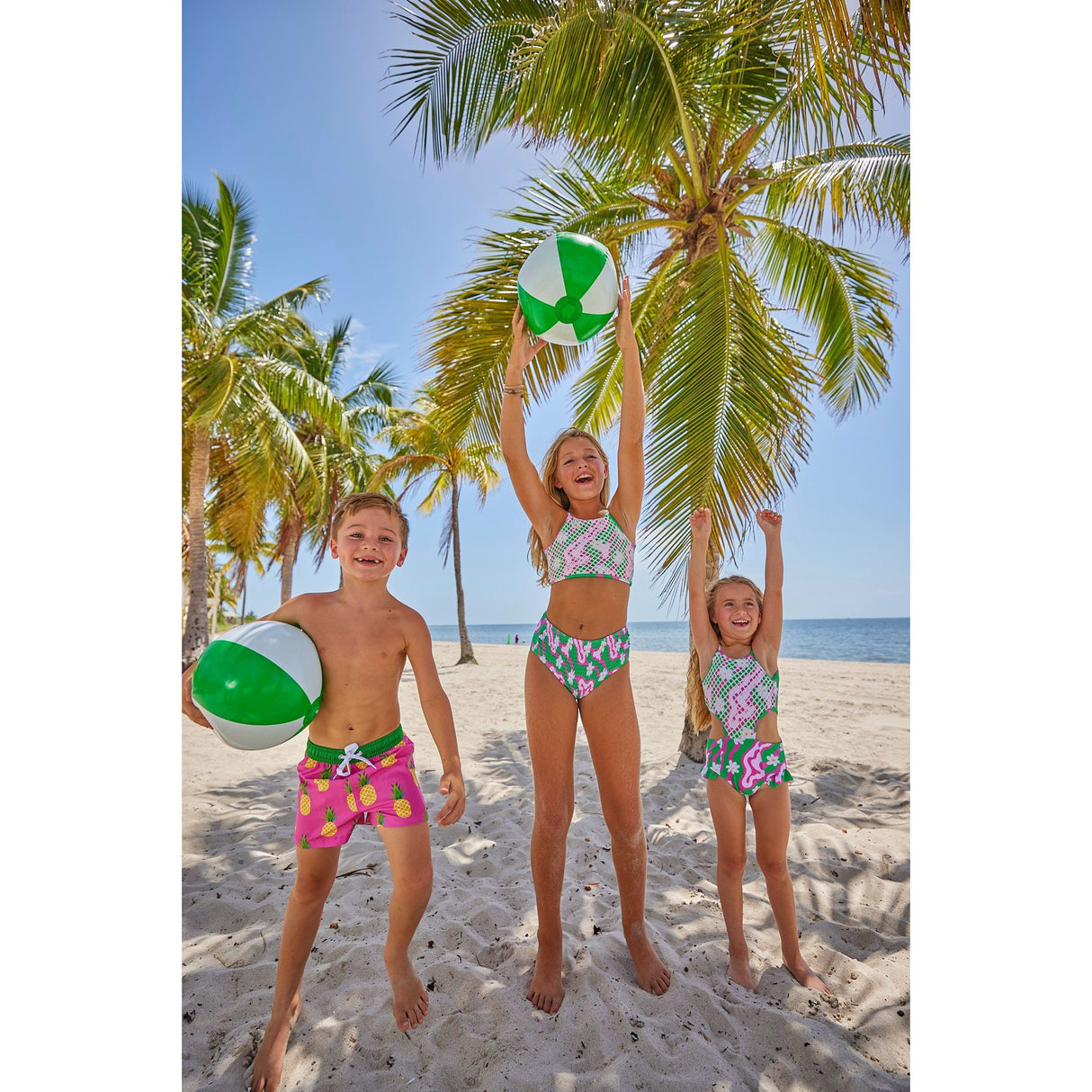 Pemberley Palms Two Piece Swimsuit - HoneyBug