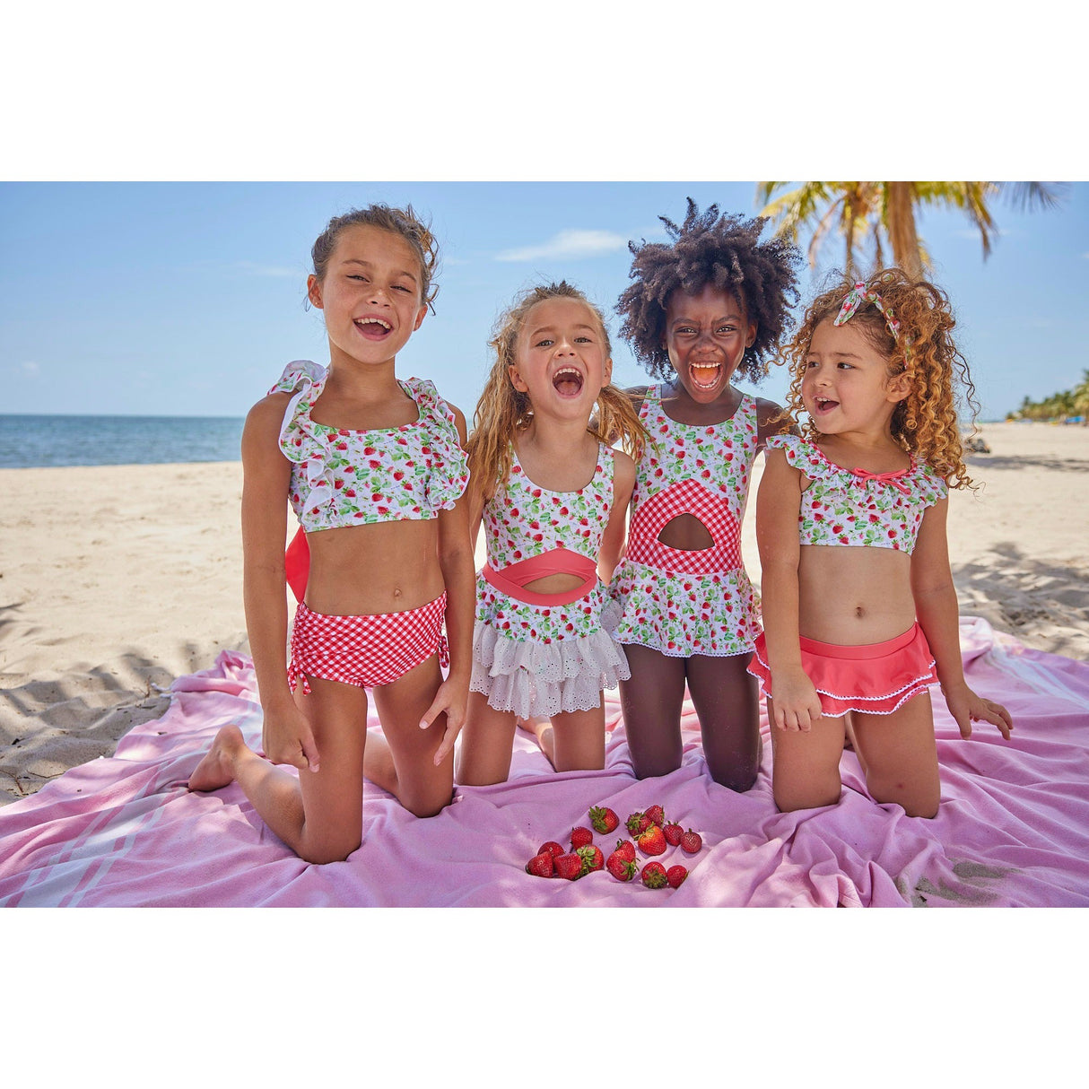Tutti Fruiti Bay One Piece Swimsuit - HoneyBug