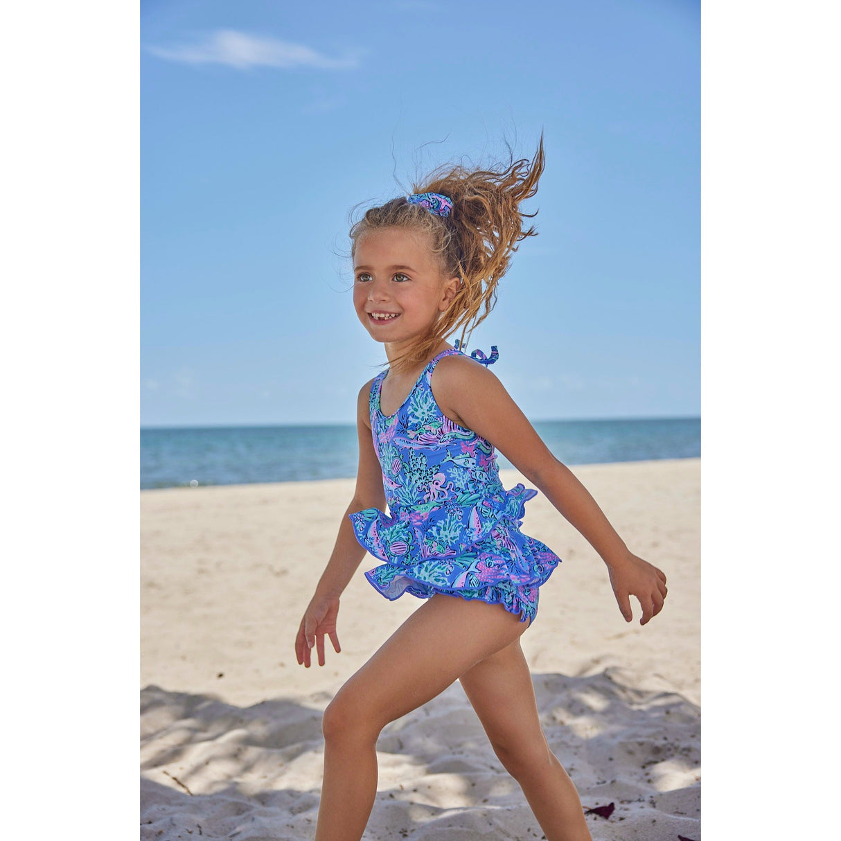 Oceanview Cove One Piece Swimsuit - HoneyBug