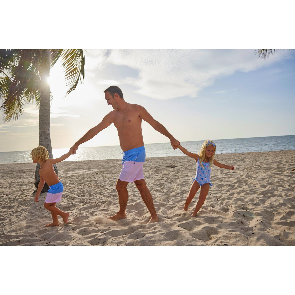 Starfish Azure One Piece Swimsuit - HoneyBug