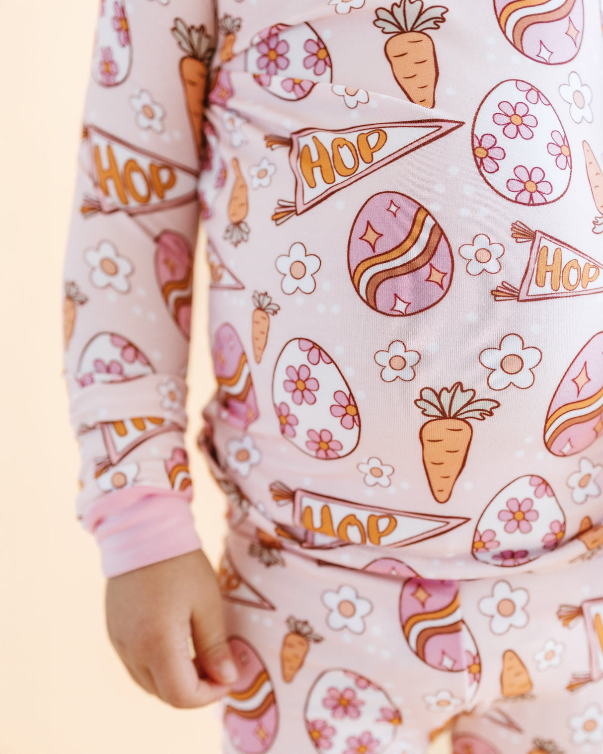 Bamboo Two Piece Set | Easter Hop - HoneyBug