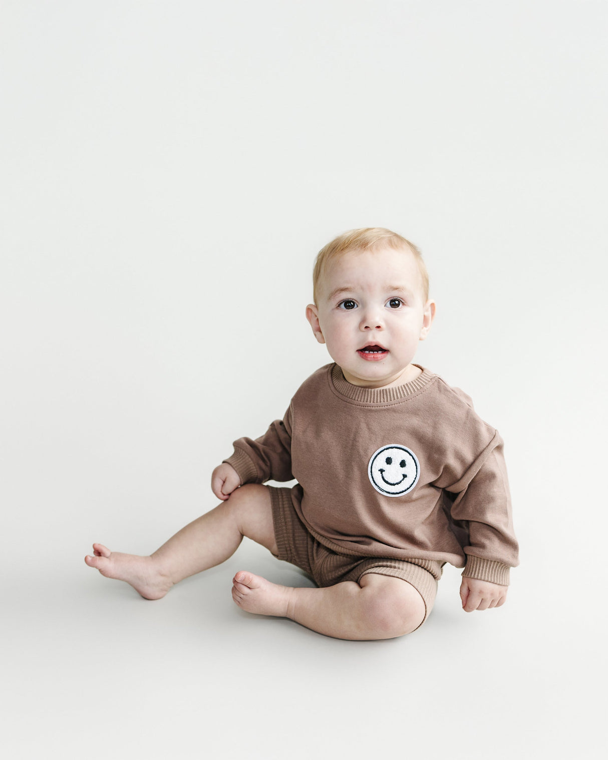 Biker Shorts Set | Mocha - HoneyBug