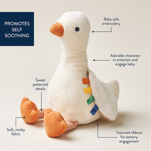 Sweetie Snuggles™ Plush - Gracie the Goose - HoneyBug