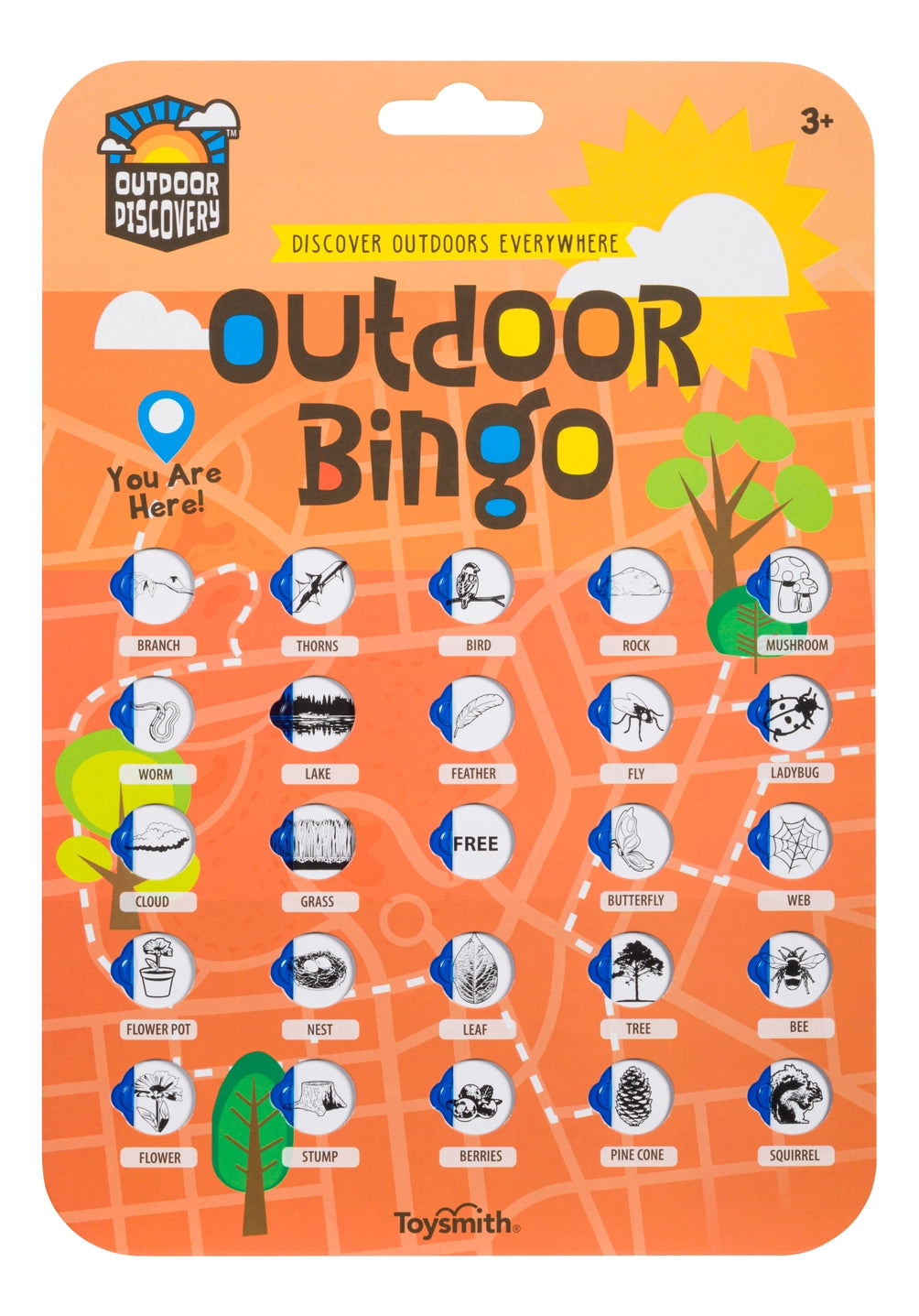 Outdoor Bingo 4-Pack-Travel or Yard Game - HoneyBug