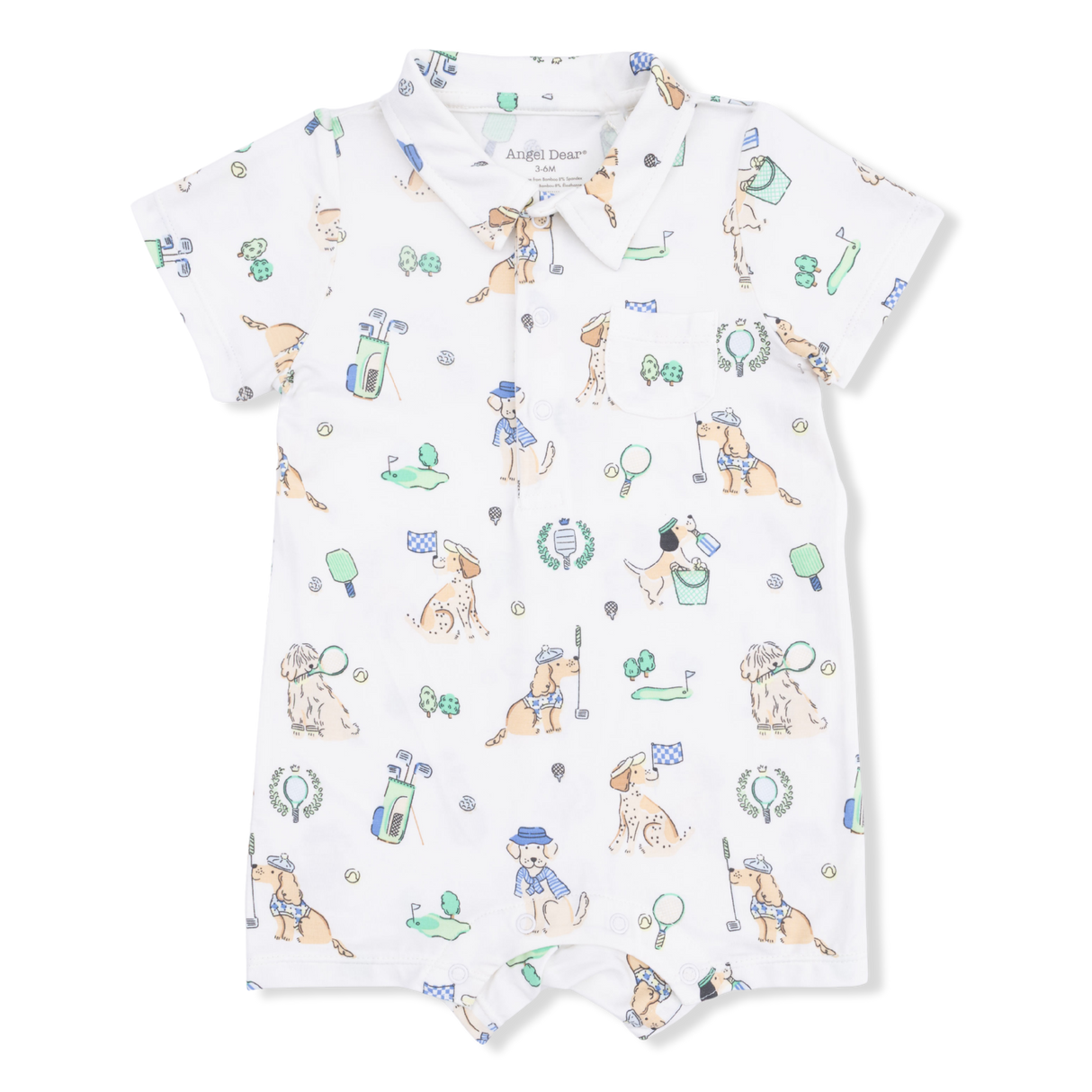 Country Club Dogs Neutral - Polo Shortie