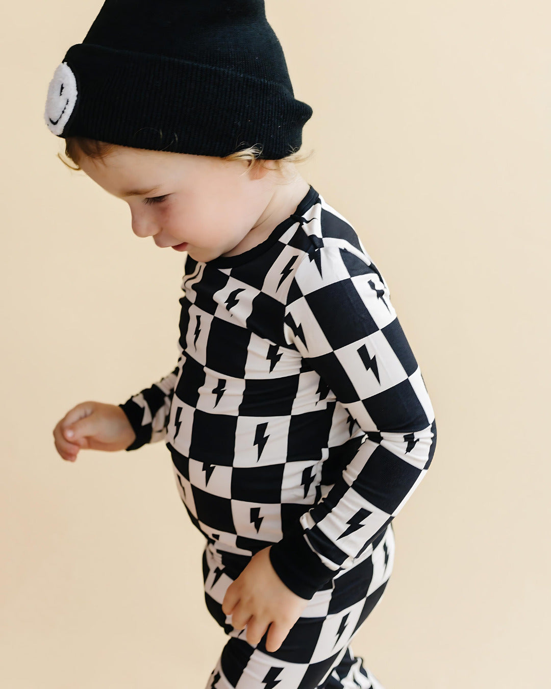 Bamboo Two Piece Set | Checks & Bolts - HoneyBug