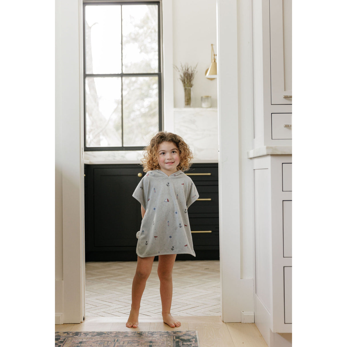 Jersey Terry Poncho - HoneyBug