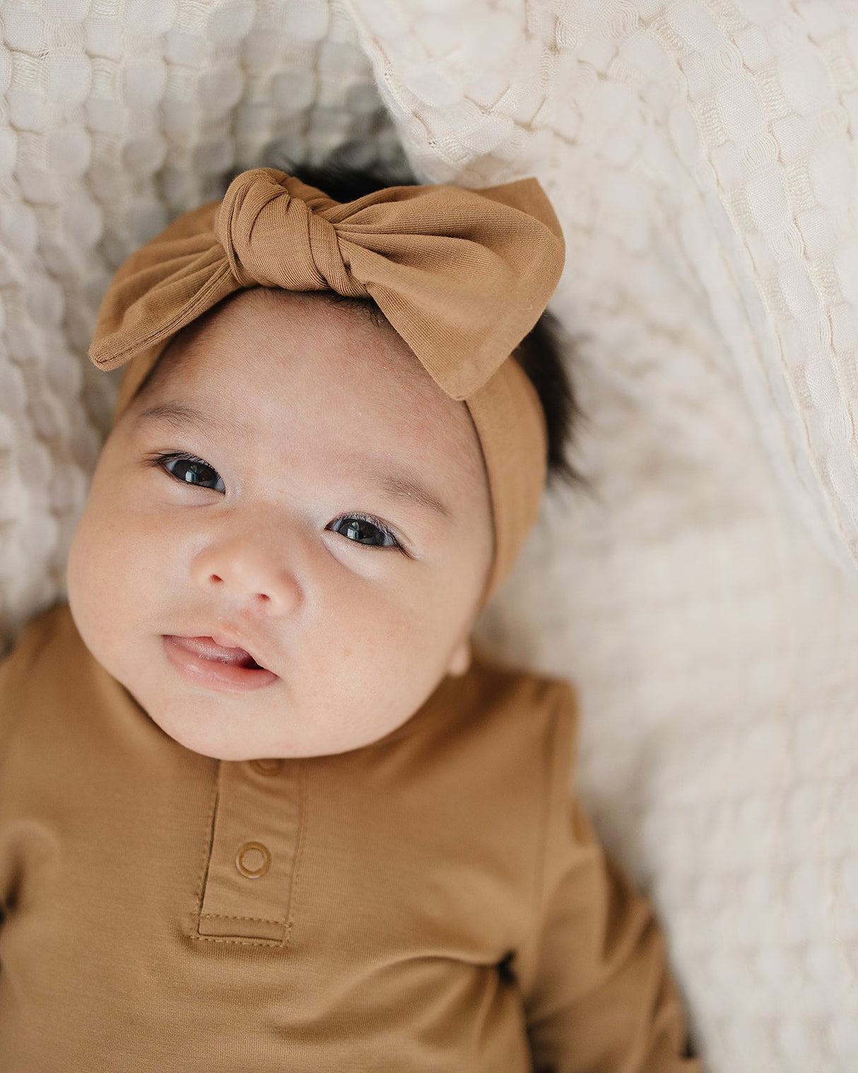 Mustard Bamboo Head Wrap - HoneyBug