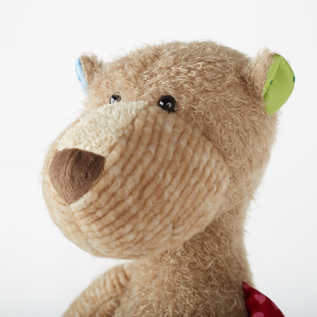 Patchwork Bear Plush Toy - HoneyBug