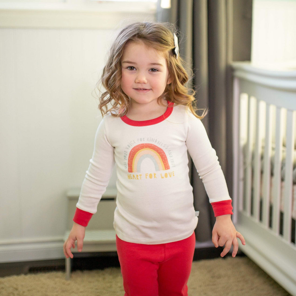 pajamas | kindness rainbow - HoneyBug