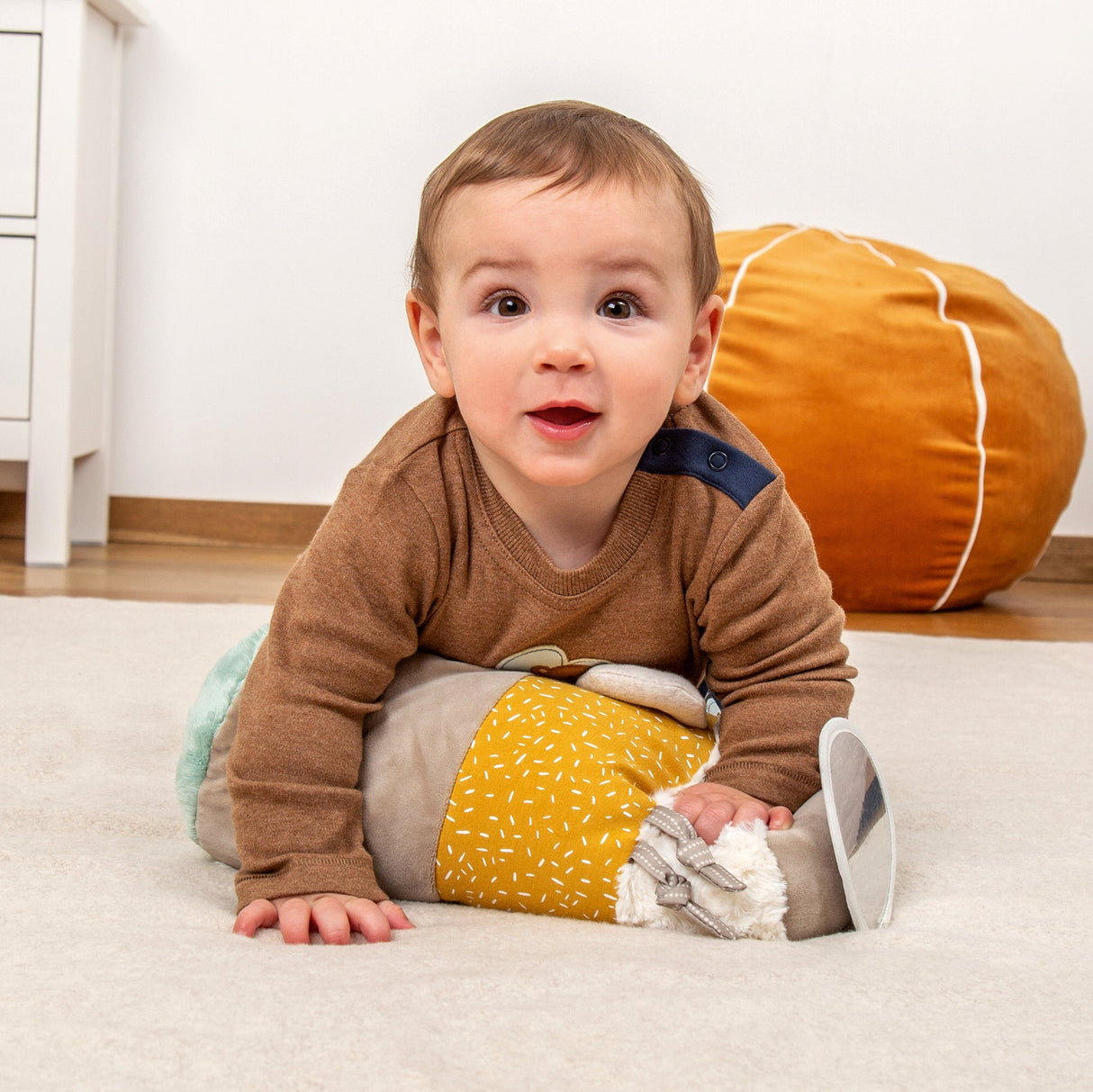 Fox Activity Roll with Rattle - HoneyBug