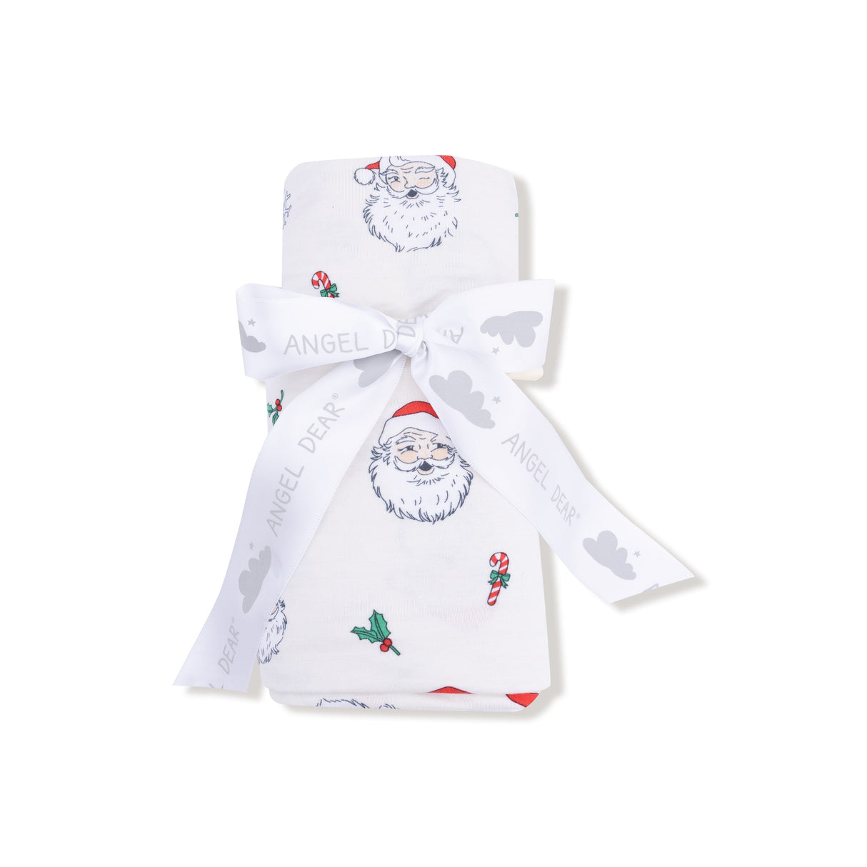 Vintage Santas - Swaddle Blanket - HoneyBug