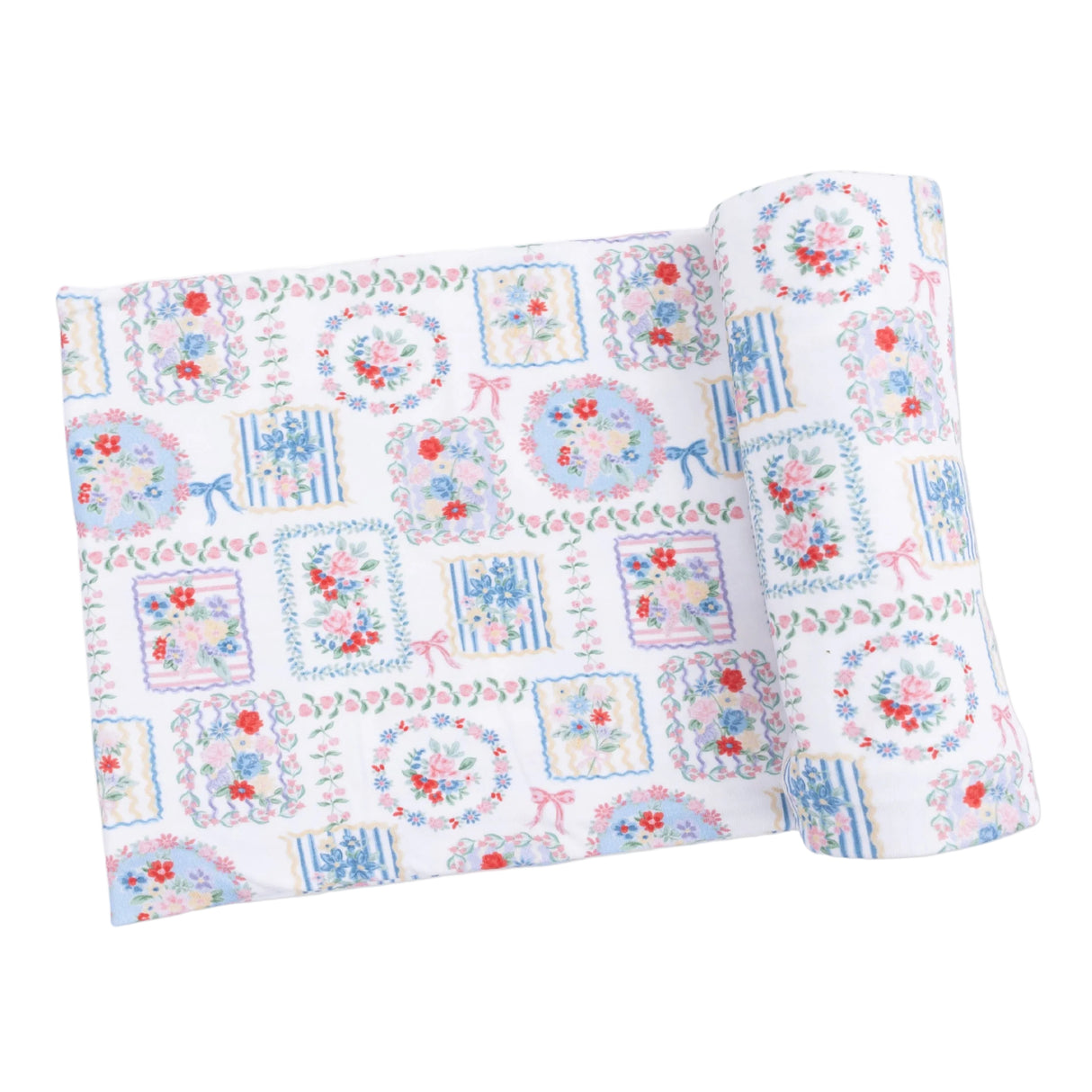 Julep's Floral Patchwork - Swaddle Blanket
