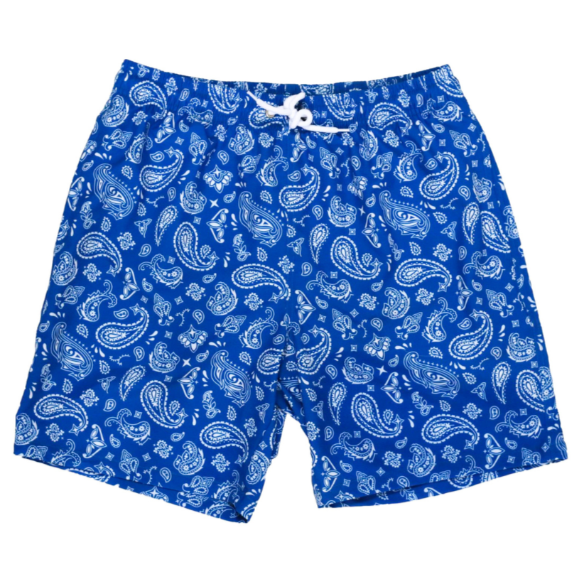 Blue Glory Trunks MENS (built in boxer briefs) - HoneyBug