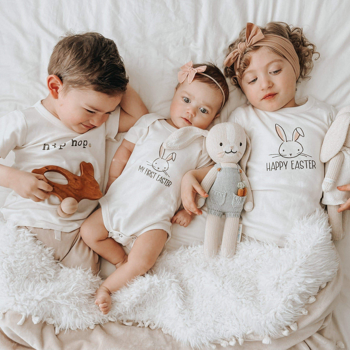 graphic tee | happy easter