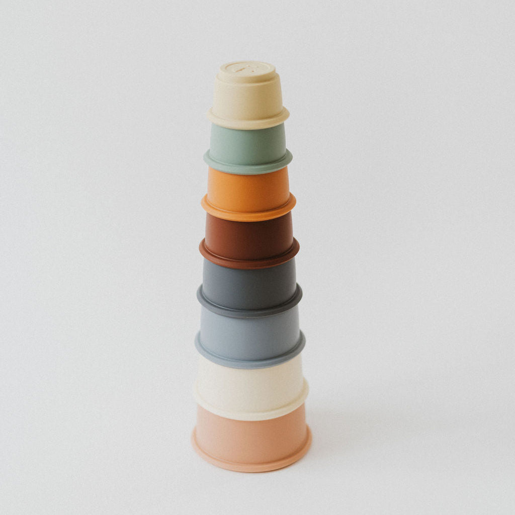Silicone Cup stacking toy/Stacking toy